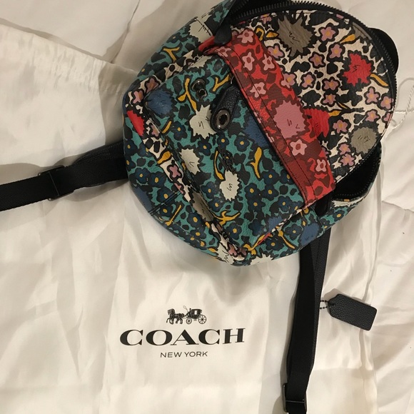 Multi Flower Mini Campus Backpack - Picture 2 of 9
